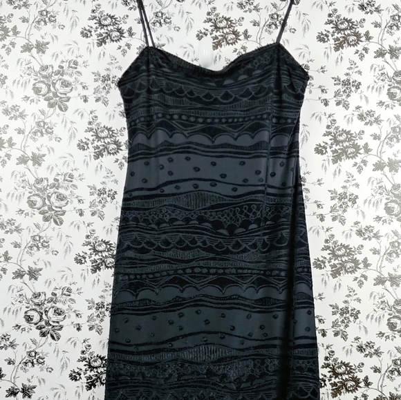 Cosabella Dresses & Skirts - Y2K Vtg Cosabella Italy velvet burn out slip dress